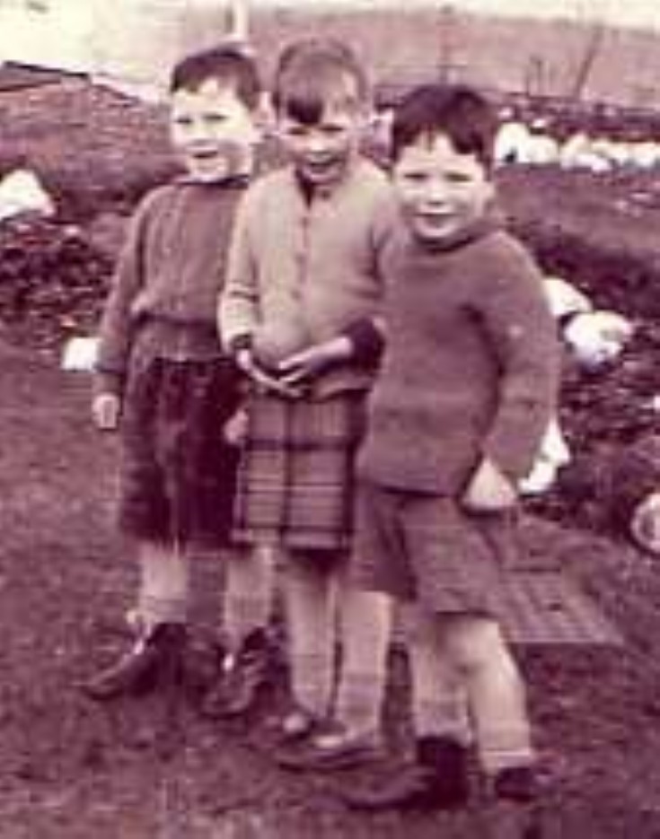 Donnie , Hermione and Richard circa 1956