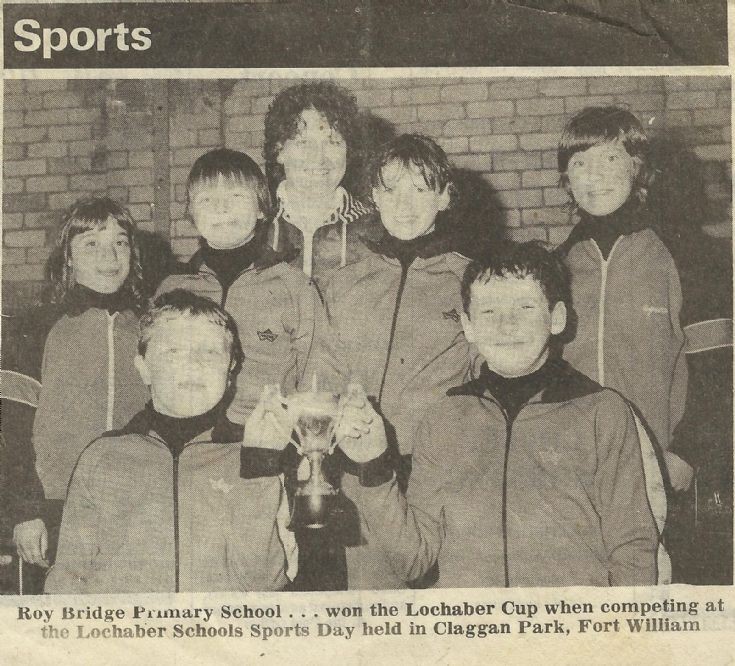 School Sports at Claggan 1980 ?