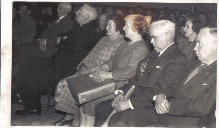 Headmasster John MacDonalds Retiral 1961 ?