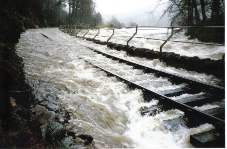 Flooding of Railway Line 1977 ?