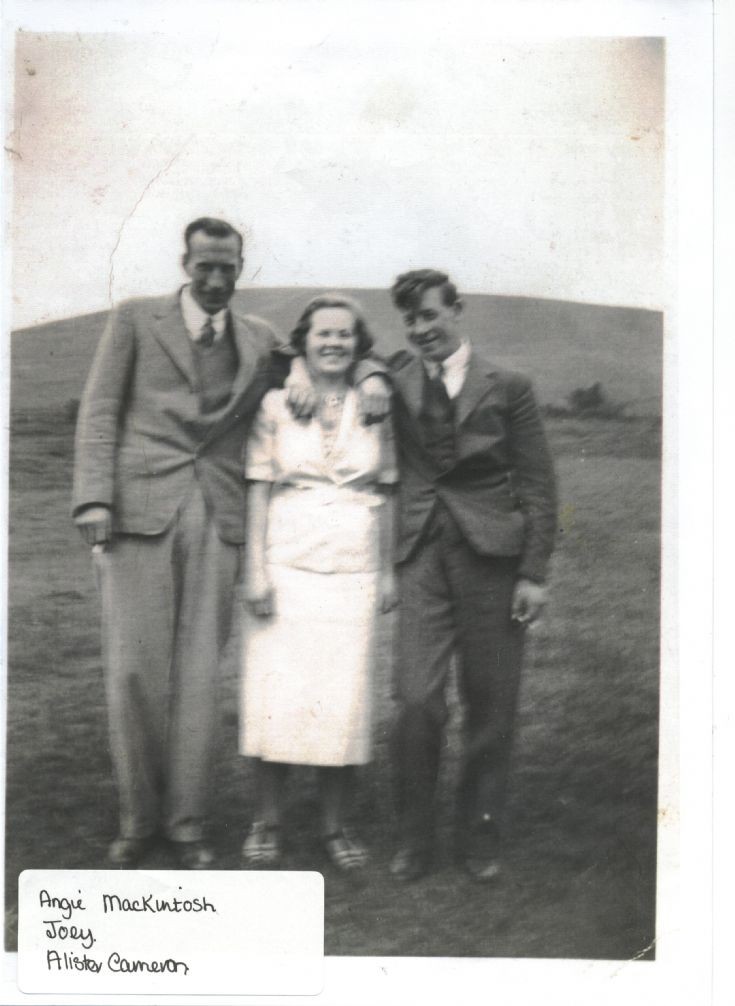 Angie MacKintosh , Joey & Alister Cameron 1950 ?