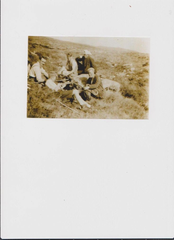 Shepherds at Thom Mhor 1948