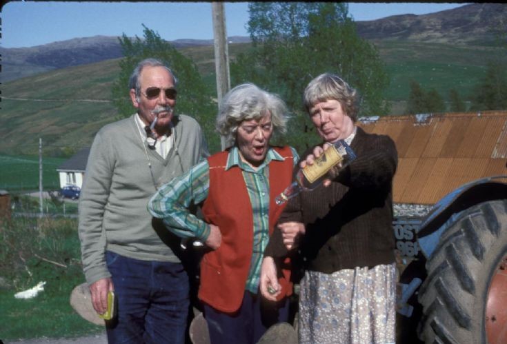 Victor Gall, Flossie MacDonald and Mary Gall