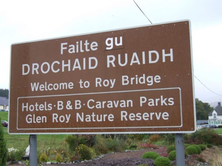 Roybridge Sign