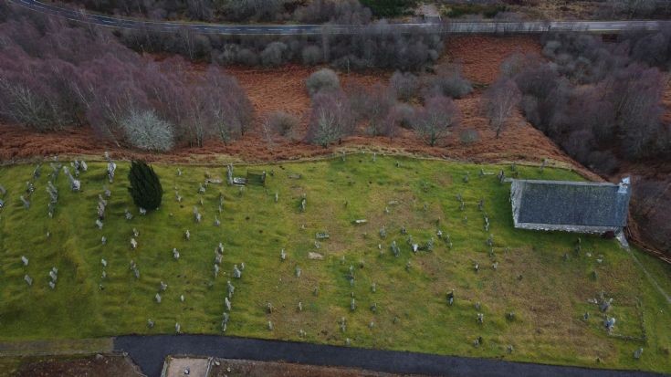 West End Cille Choirill Graveyard & Church - 2021