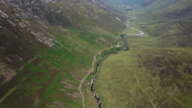Looking Up Glen Roy Towards Braeroy -  2021