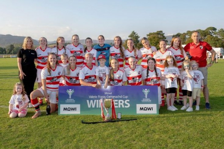 Lochaber Camanachd WCA Valerie Fraser Winners
