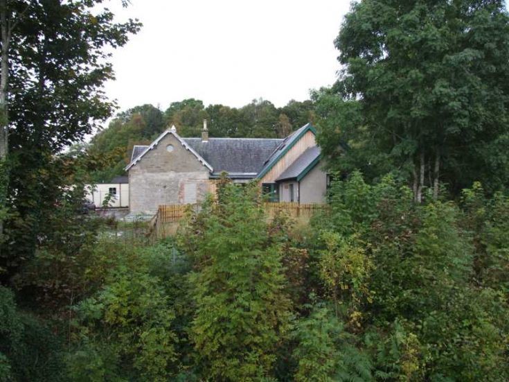 School from Railway Bridge