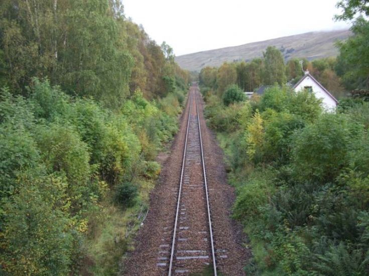 From Railway Bridge looking towards Glen Spean