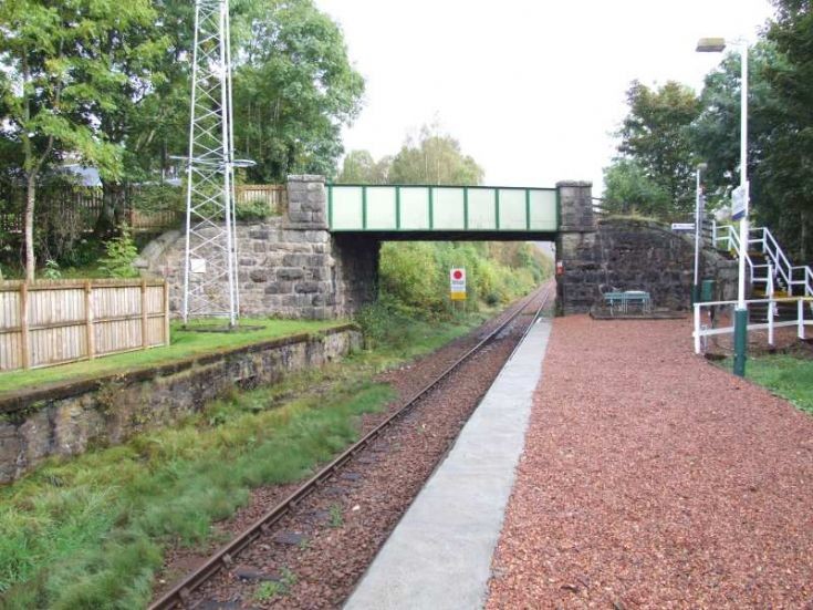 From Railway Shelter looking towards Bridge
