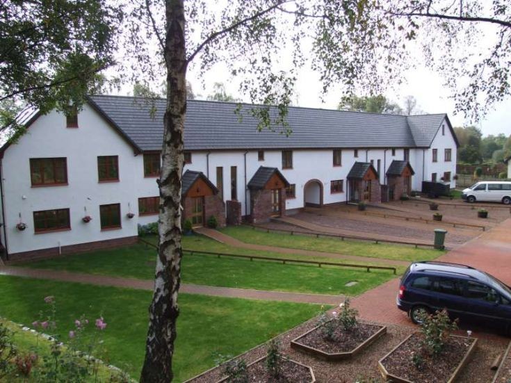 Sidings Houses from the front