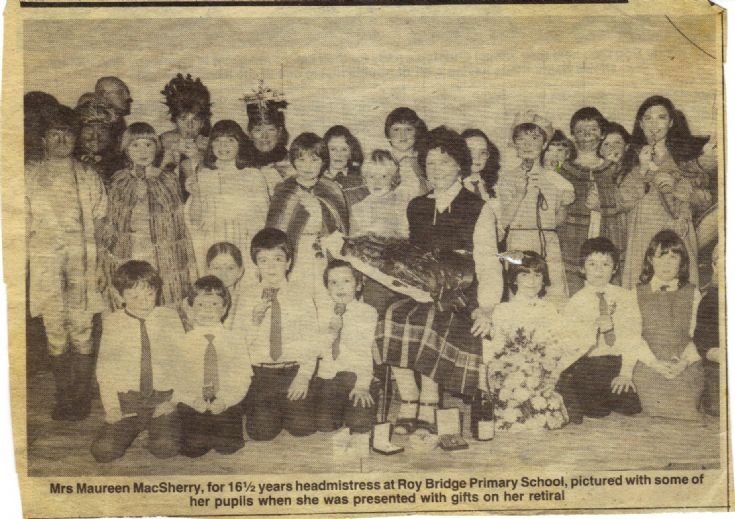 Maureen McSherry Retirement 1985 ?